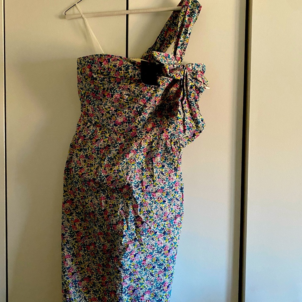 Gorgeous brand new J crew dress in Liberty Fabric.